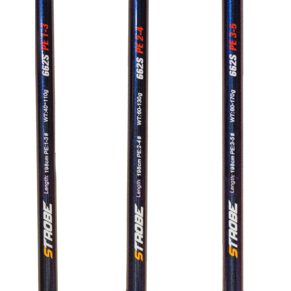 Ryuji Strobe 1.98m 60-130gr 2P Jig Olta Kamışı