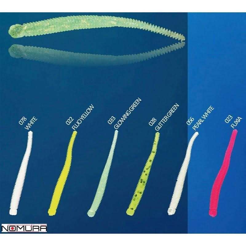 Nomura NM71503305 Stick Rib 5cm Aromalı LRF Silikon Yem 12li Set