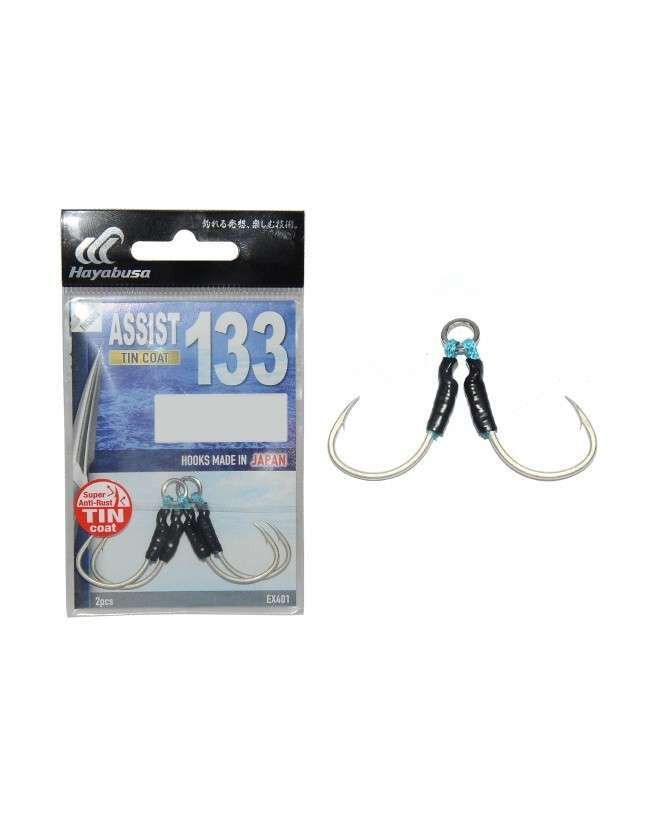 Hayabusa EX 401 Jig Assist İğnesi Double Hook 2li Paket