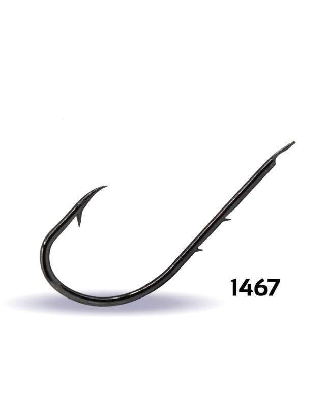 Youvella 1467 Tırnaklı Uzun Papağan Olta İğnesi 100lü Kutu Black Nikel