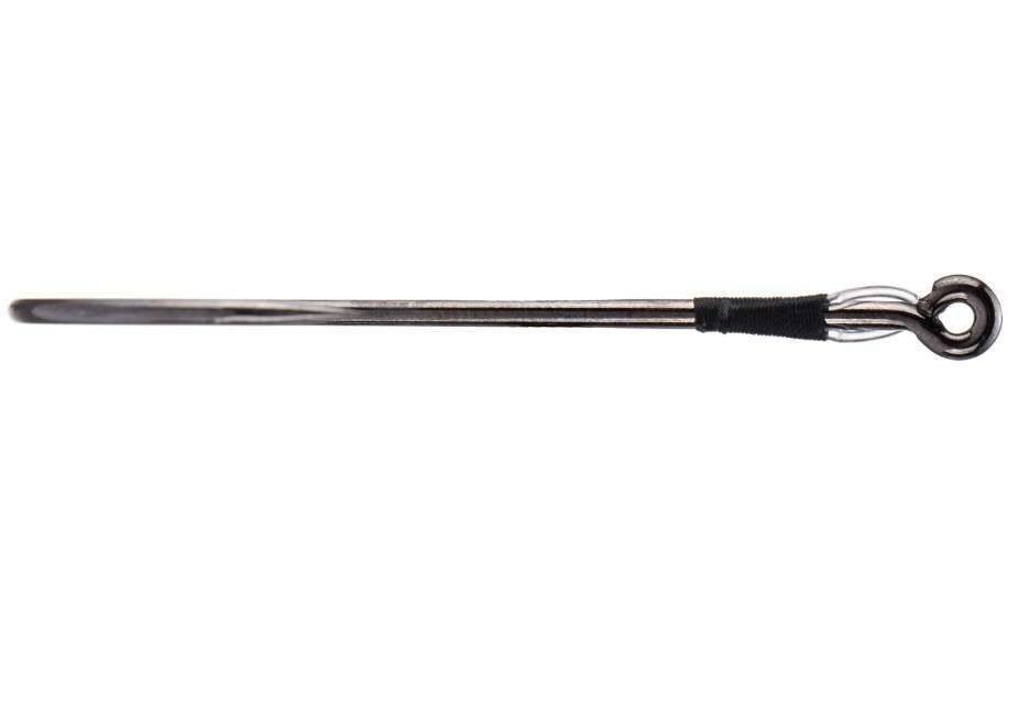 Hayabusa FPP HD Straight Güçlendirilmiş Delikli Lüfer İğnesi Black Nikel