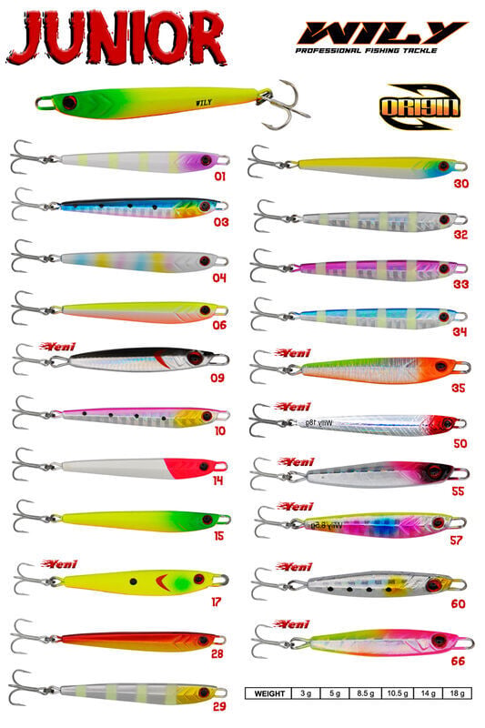 Wily Junior Jig 10.5 gr 5.5 cm