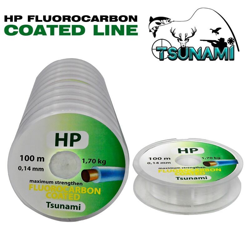 Tsunami HP Fluorocarbon Misina 500 Metre