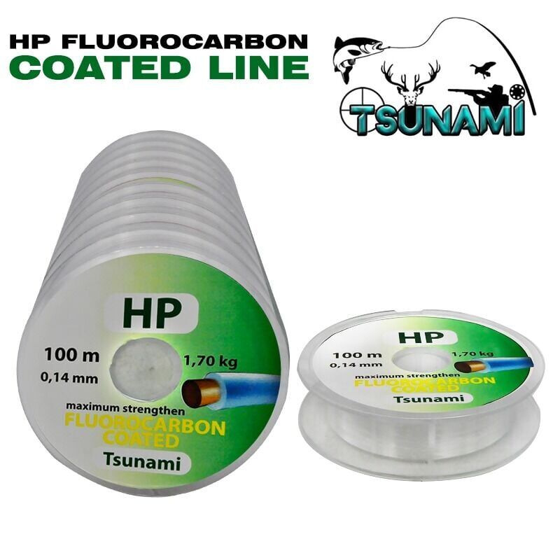 Tsunami HP Fluorocarbon Misina 500 Metre