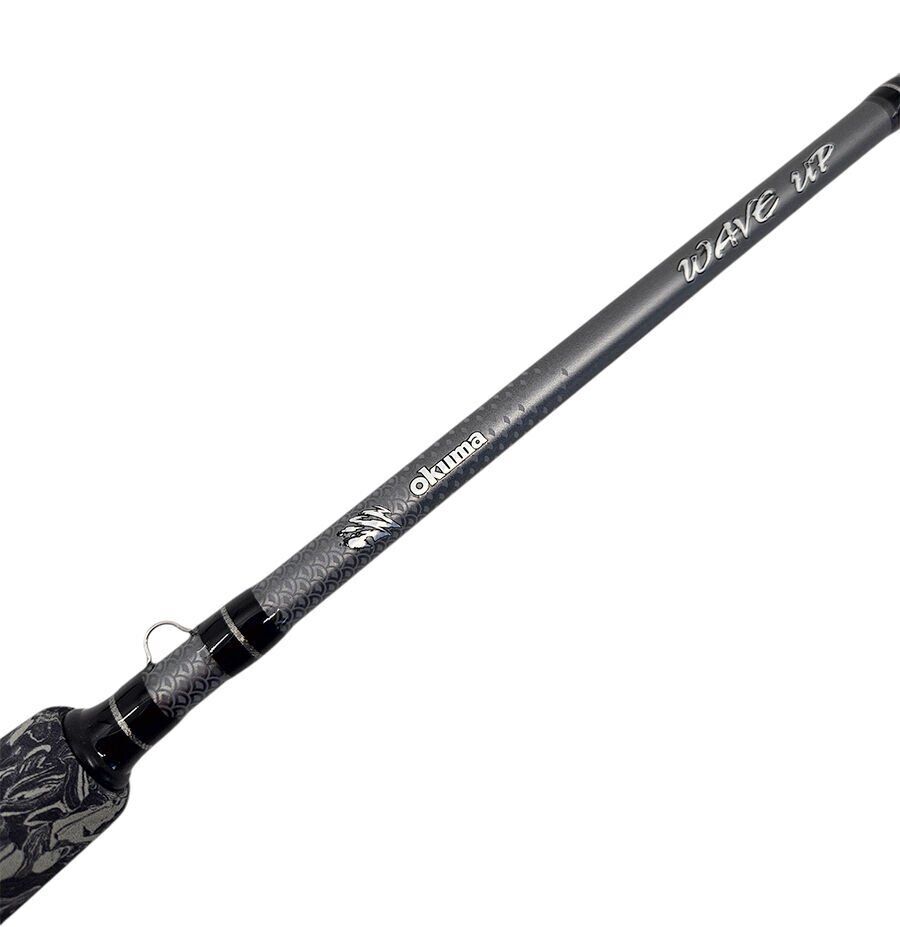 Okuma Wave Up Spin 198cm 0.5-6gr 2 Parça Solid Tip Olta Kamışı