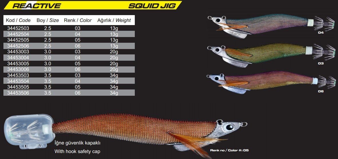 3.5 13 cm 34 g - 6
