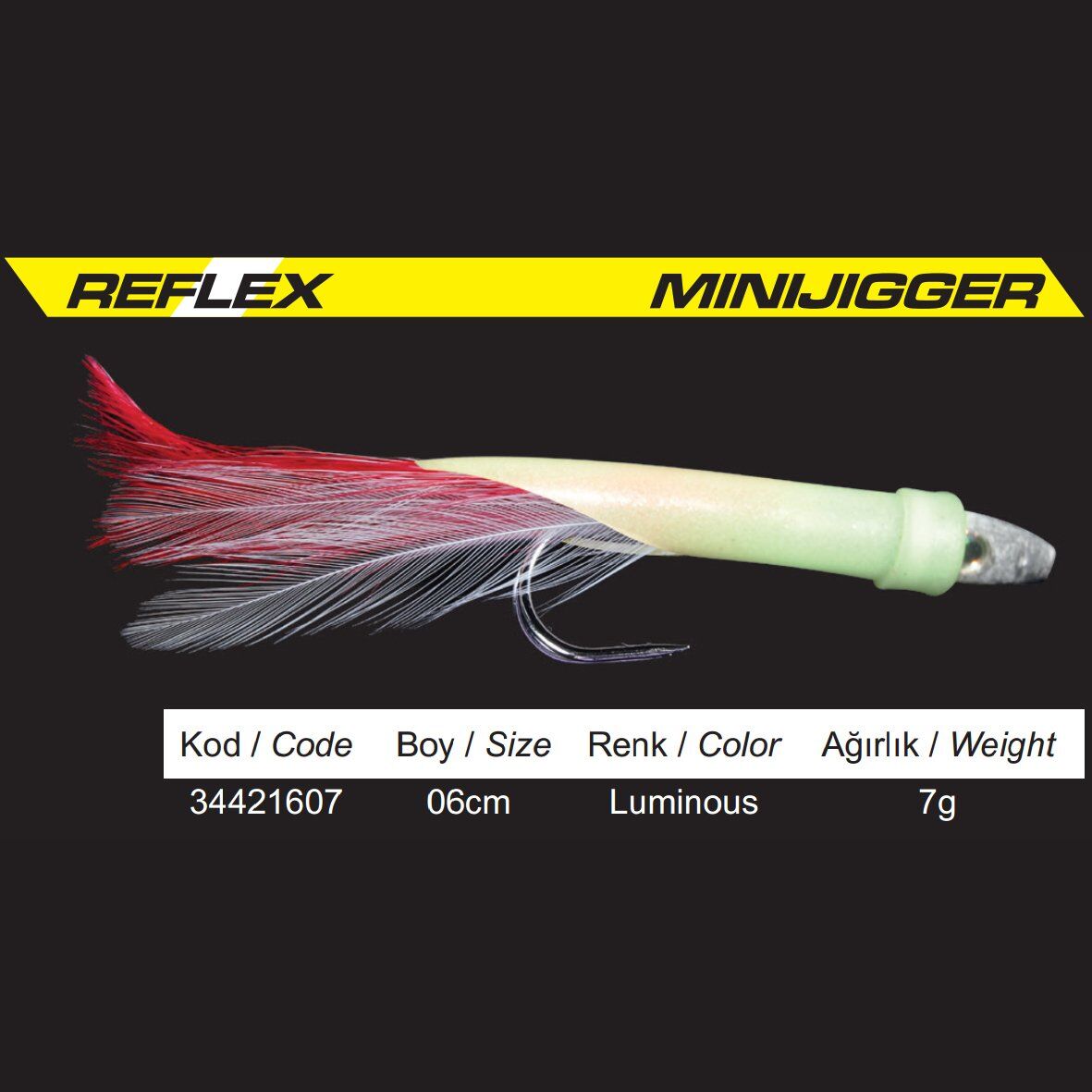 Protackle Reflex Lrf yemi 6 cm 7 g (2'li paket)