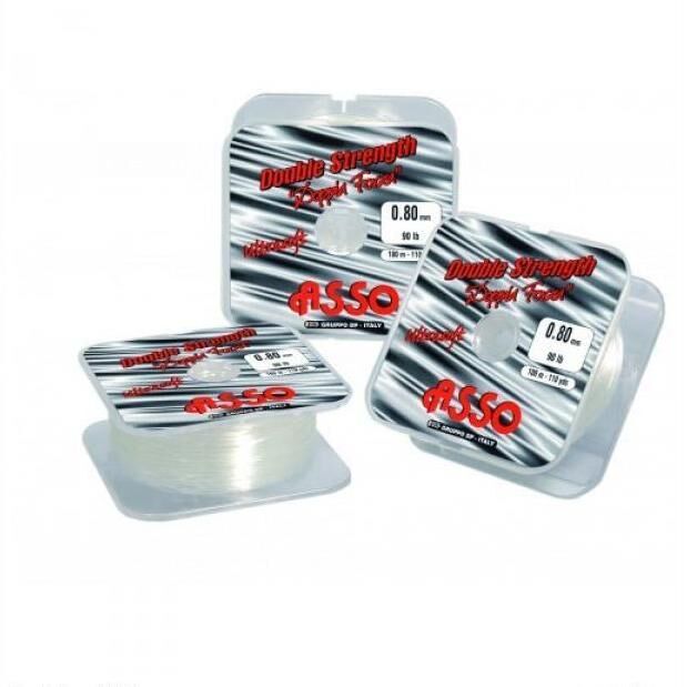 ASSO DOUBLE STRENGTH DOPPIA FORZA ULTRA SOFT  MAKARA MİSİNA 100 MT No: 0.50