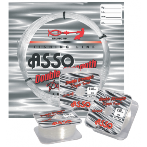 ASSO DOUBLE STRENGTH DOPPIA FORZA ULTRA SOFT  MAKARA MİSİNA 100 MT No: 0.70