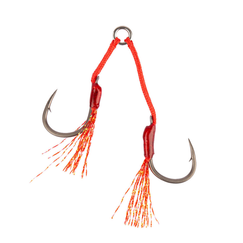 Mustad Alpha Point Alpha Light Double Asist Olta İğnesi A-ASSIST2