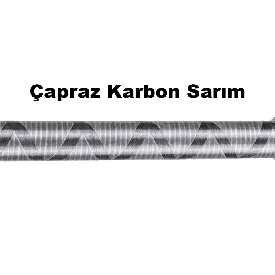 RYUJI ARES X 2.70M 9-45GR, 2P SPIN KARBON KAMIŞ