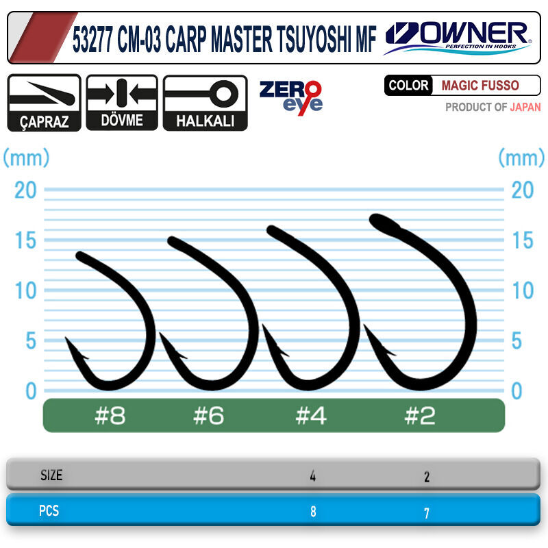 Owner 53277 CM-03 Carp Master Tsuyoshi MF