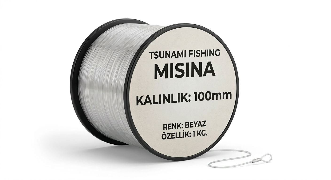 Tsunami 1.60 mm Kiloluk Şeffaf Misina - 1 Kg
