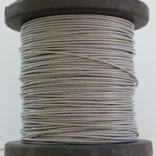 SILVERSTAR NAYLON KAPLAMALI ÇELİK TEL 500 MT. Boy: 500 MT. / 30 LB