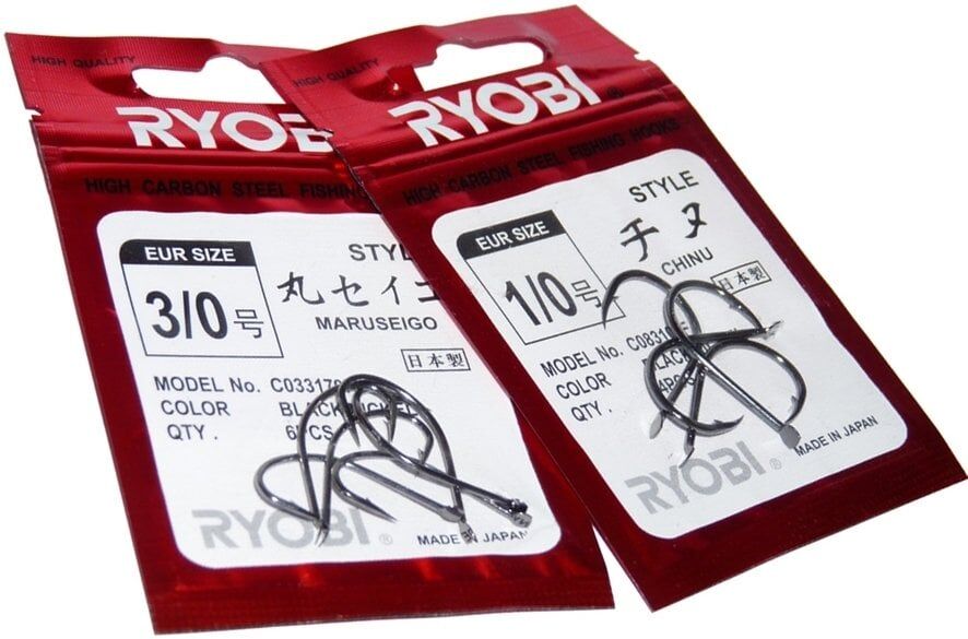 RYOBI JAPAN MARUSEIGO BLACK NIKEL ÇAPRAZ İĞNE 1 - 8 li paketlerde