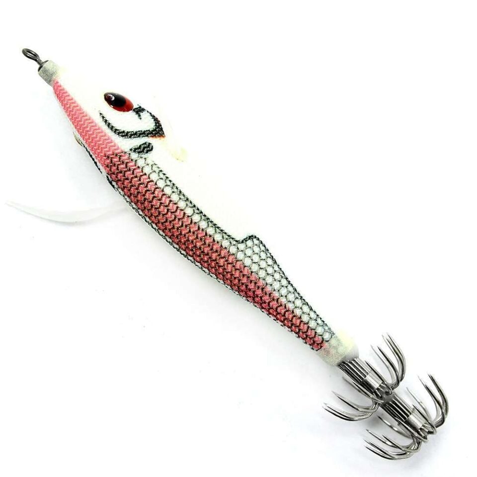 Captain 3030 Kalamar Zokası 8cm Rocket Bilyeli Squid 10gr