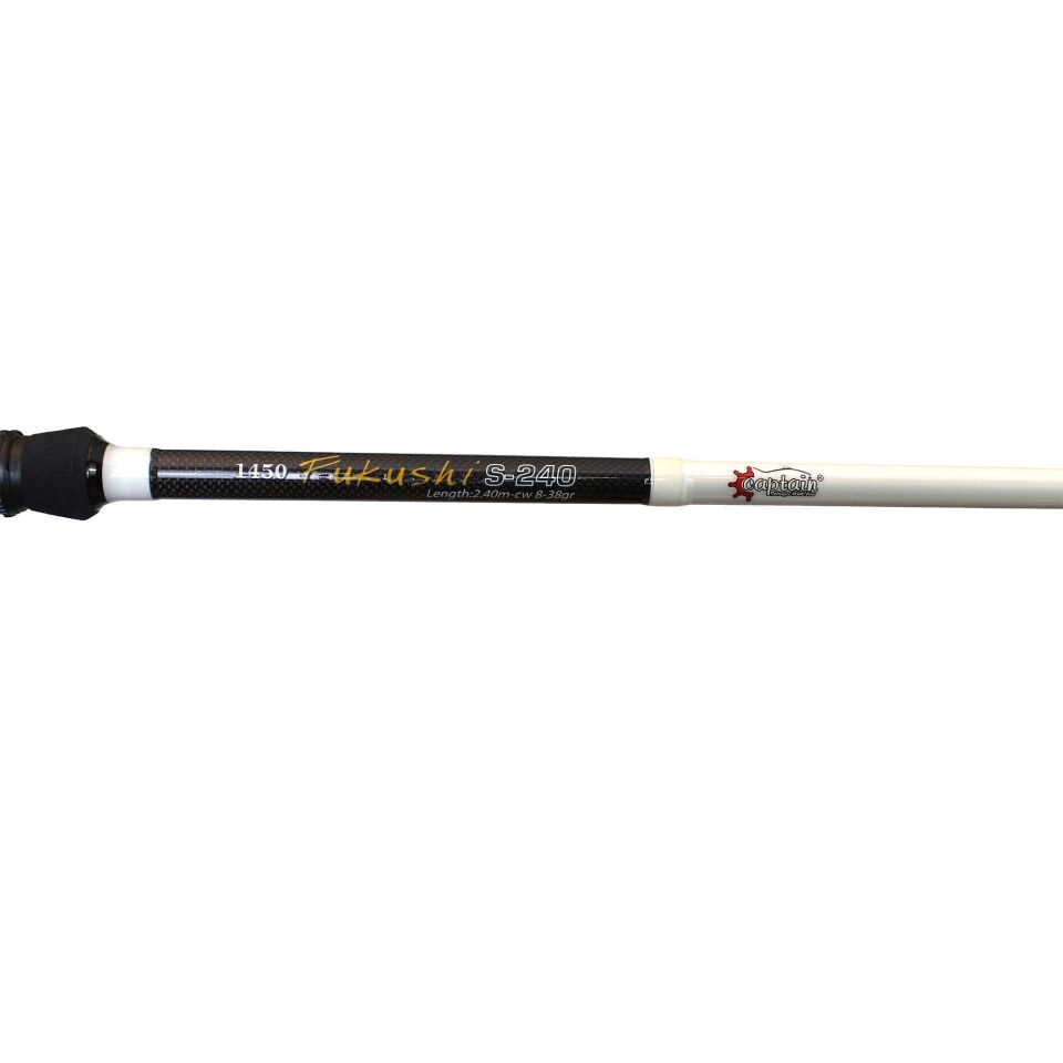 Captain 1450 Fukushi Spin 2 Parça Spin Kamış 8-38gr Atar