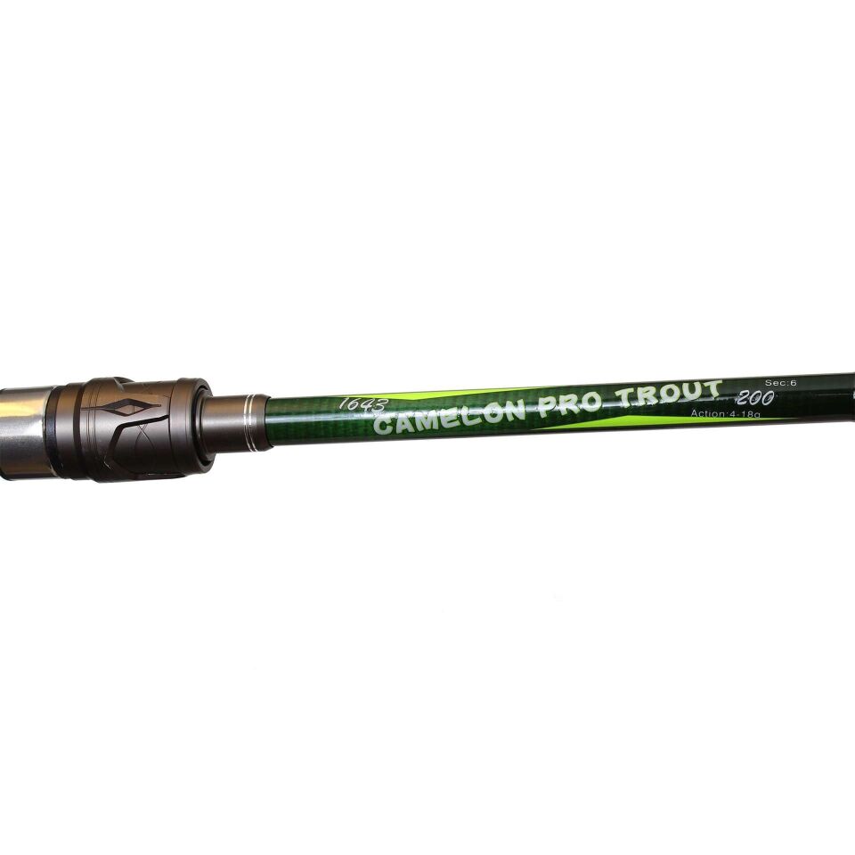 Captain 1643 Camelon Pro Trout 200cm Alabalık Kamış 4-18gr Atar