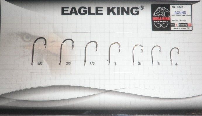Eagle King 6302BZ Çapraz Kısa Pala Bronz İğne ( CANNELLE 1535Z ) 3/0