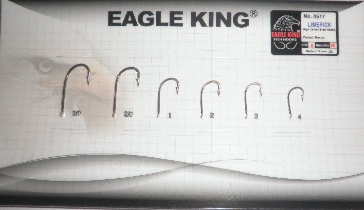 Eagle King 4617BZ Çapraz Kısa Pala Bronz İğne ( VMC 9284BZ ) 4