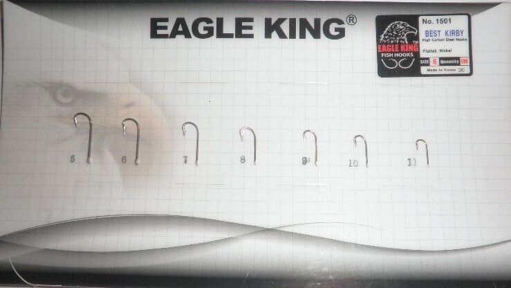 Eagle King 1501NI Çapraz Nikel Sinek İğne ( VMC 9224NI ) 8