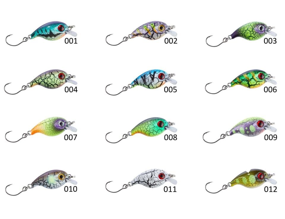 Balzer 16093 Trout Wobbler UV Active Floating 3cm Maket Balık Suni Yem
