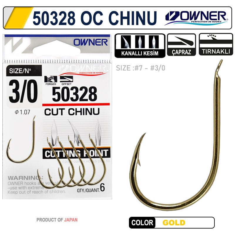 OWNER 50328 Cut Chinu Gold